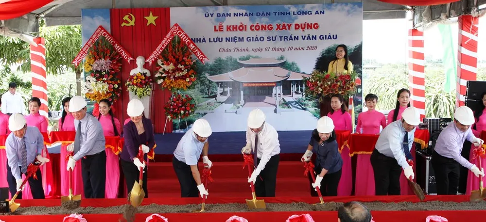 Long An xây dựng Nhà lưu niệm Giáo sư Trần Văn Giàu ảnh 1