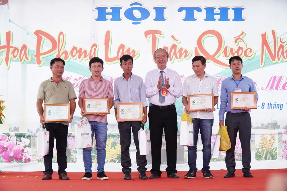 Hơn 800 nghệ nhân dự hội thi hoa phong lan toàn quốc  ảnh 1