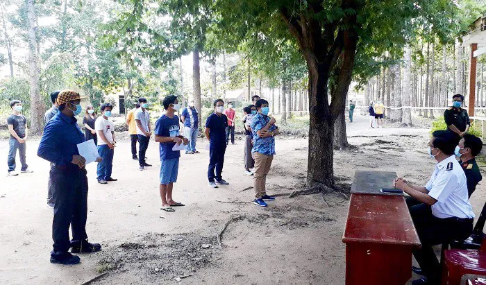 63 công dân trở về từ Indonesia đã hoàn thành thời gian cách ly theo quy định 