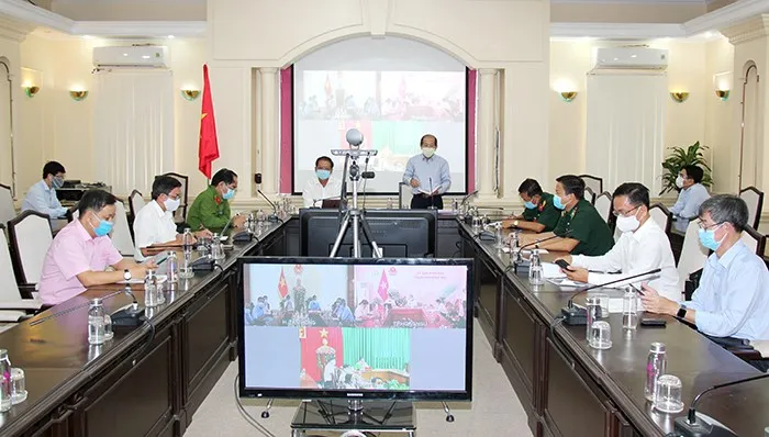 Đồng Tháp họp khẩn về trường hợp dương tính với SARS-CoV-2 nhập cảnh trái phép từ Campuchia  ảnh 1