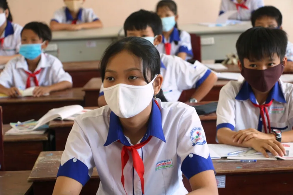 Cho học sinh khu vực biên giới Đồng Tháp nghỉ học đến ngày 6-3 ảnh 1