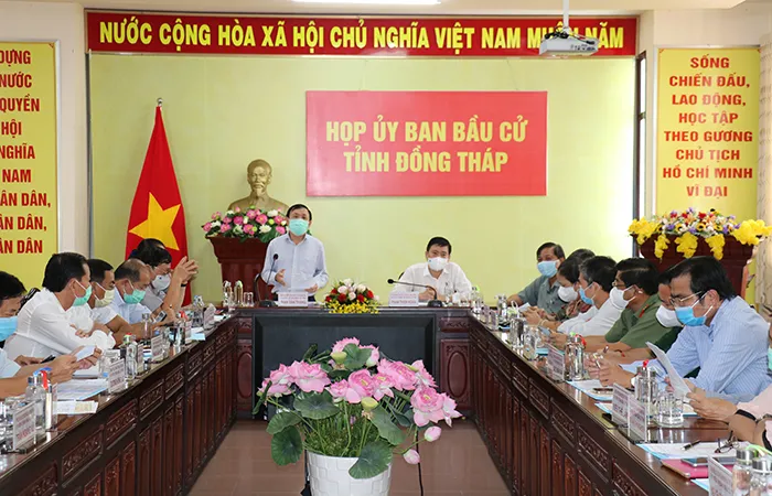 Đồng Tháp công bố kết quả bầu cử HĐND các cấp, nhiệm kỳ 2021-2026 ảnh 1