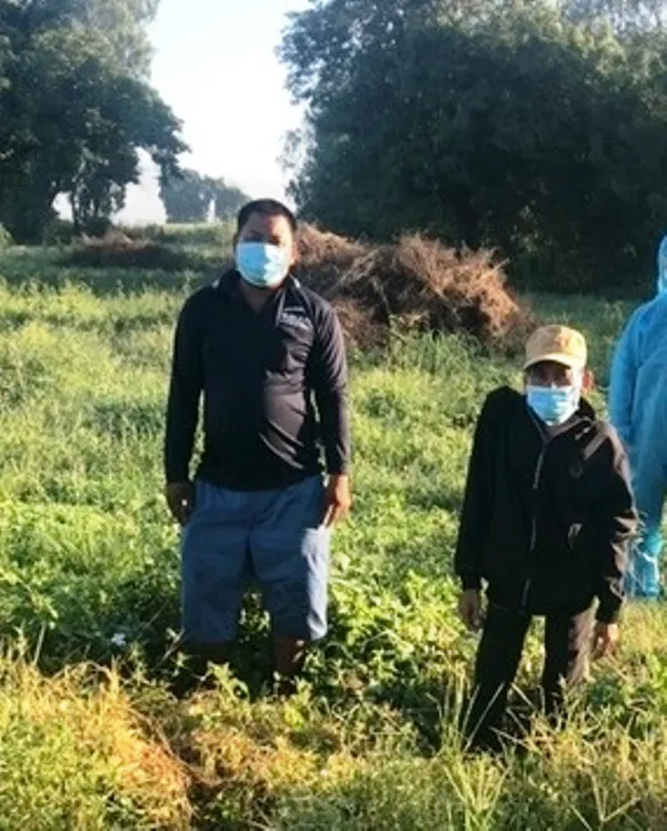 Phát hiện 3 đối tượng nhập cảnh trái phép qua biên giới An Giang  ảnh 1