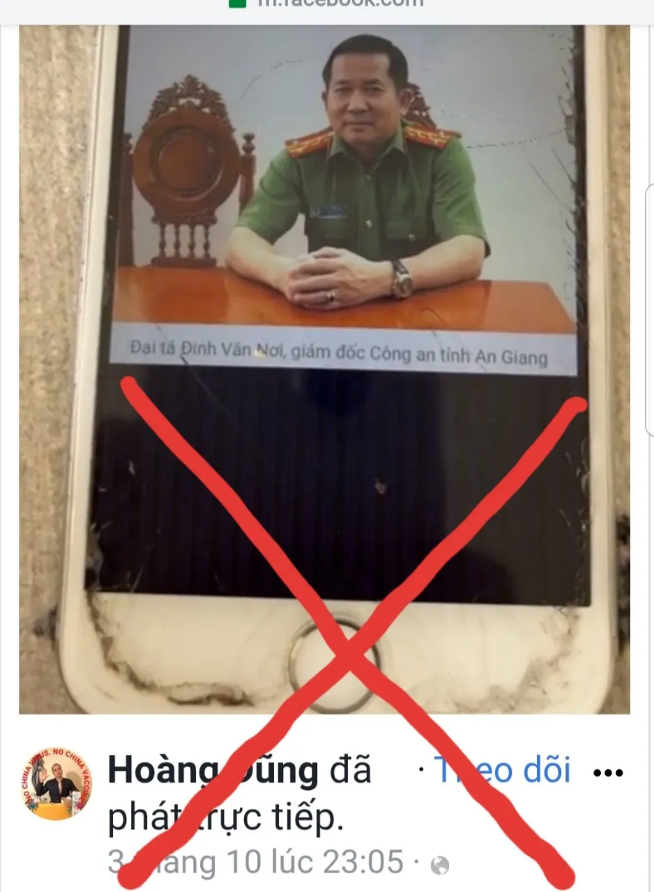 Khởi tố vụ án hình sự liên quan cắt ghép clip ghi âm cuộc nói chuyện của Giám đốc Công an tỉnh An Giang ảnh 2