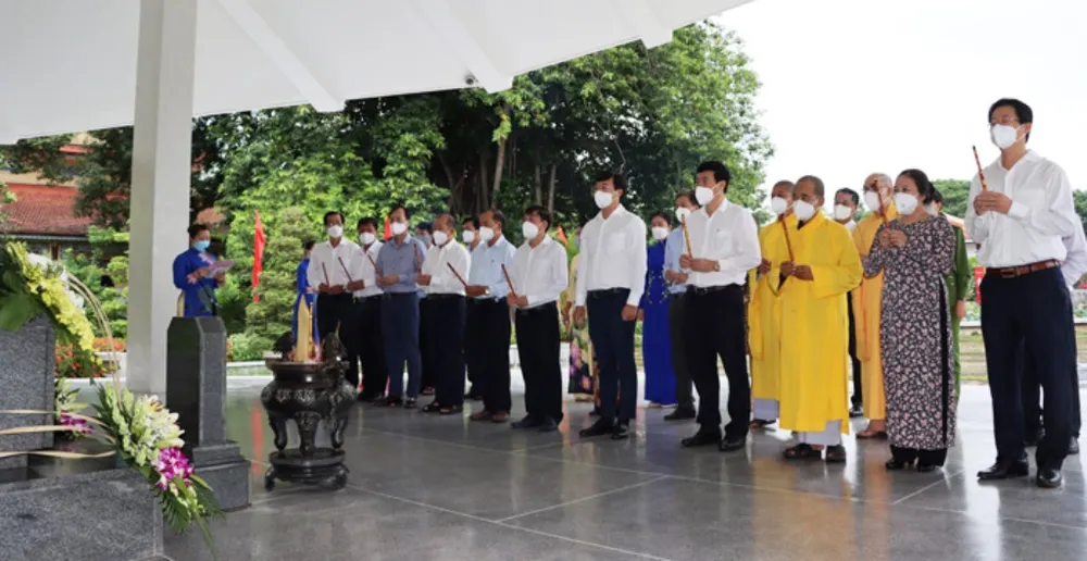 Đồng Tháp tổ chức lễ giỗ lần thứ 92 của Cụ Phó bảng Nguyễn Sinh Sắc ảnh 1