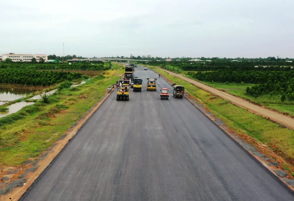 Cao tốc Trung Lương – Mỹ Thuận dự kiến thông xe vào ngày 18-1-2022 ảnh 2