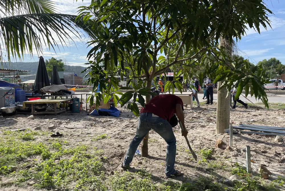 Cưỡng chế công trình lấn chiếm, xây dựng trái phép trên phần đất 5,7ha ở đảo Phú Quốc ảnh 3