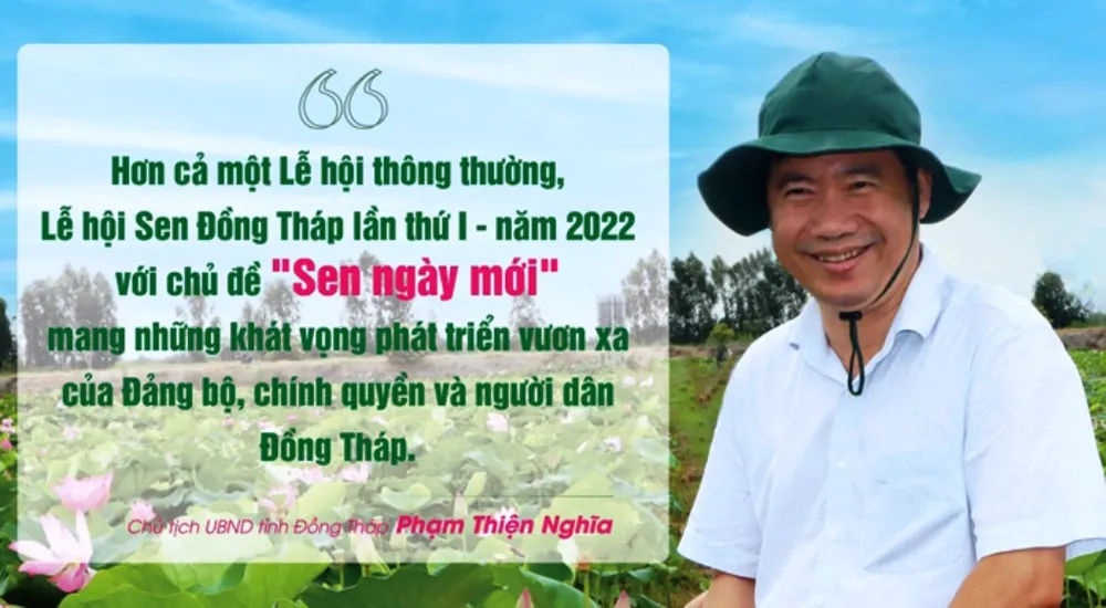 Đồng Tháp sẵn sàng cho lễ hội Sen lần 1-2022  ảnh 2