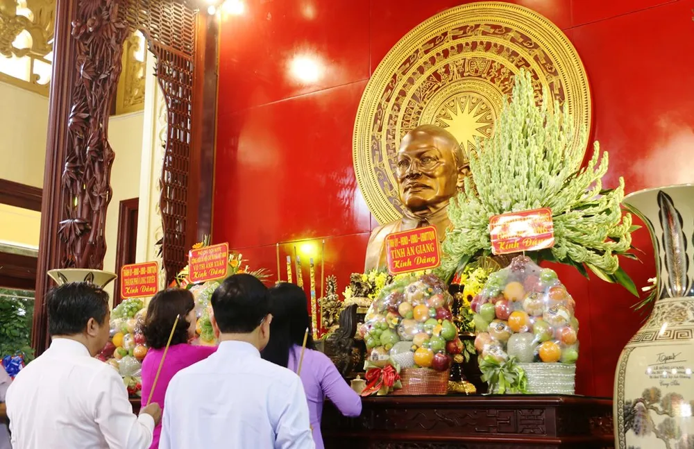An Giang kỷ niệm 134 năm Ngày sinh Chủ tịch Tôn Đức Thắng ảnh 1