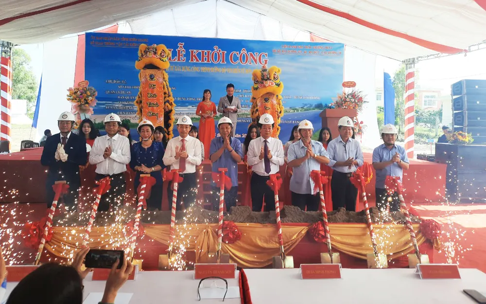 1.480 tỷ đồng xây dựng 40km đường bộ ven biển Hòn Đất - Kiên Lương ảnh 1