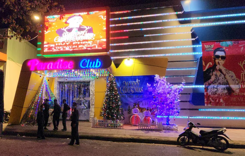 Quán bar Paradise từng bị xử lý do có 105 dân chơi dương tính với ma túy hồi tháng 10 vừa qua. Ảnh: CTV Quán bar Paradise từng bị xử lý do có 105 dân chơi dương tính với ma túy hồi tháng 10 vừa qua. Ảnh: CTV