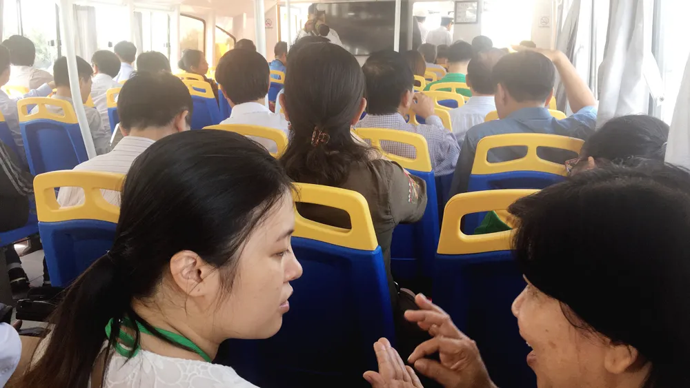 Tuyến buýt sông đầu tiên ở TPHCM chính thức hoạt động ảnh 1