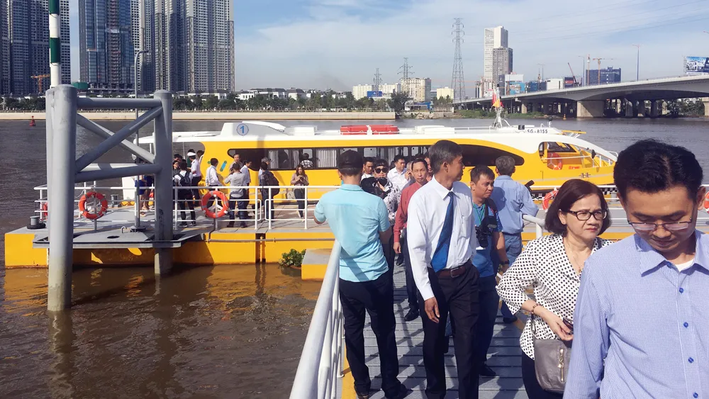 Tuyến buýt sông đầu tiên ở TPHCM chính thức hoạt động ảnh 2