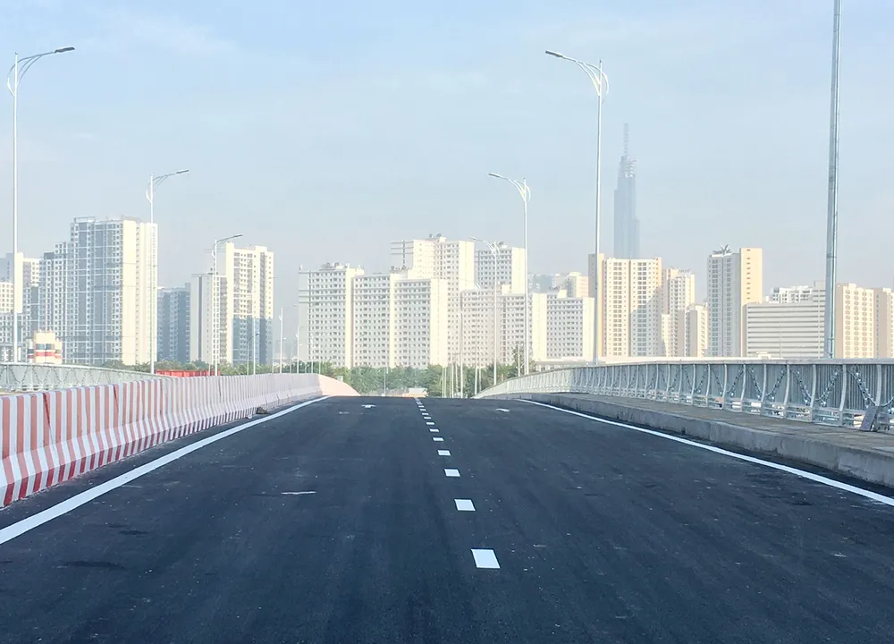 Thông xe cầu qua đảo Kim Cương quận 2 ảnh 3