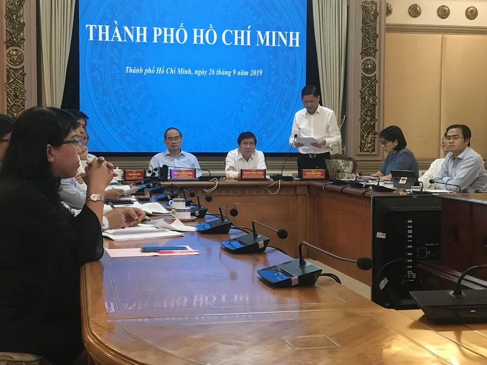 TPHCM phấn đấu giải ngân vốn đầu tư công trên 90% trong năm nay ảnh 1