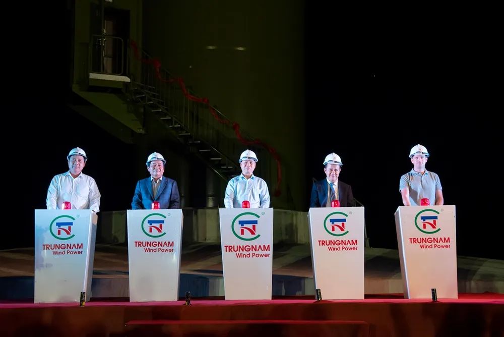 Trung Nam Group phát điện 110 triệu kw điện gió  ảnh 1