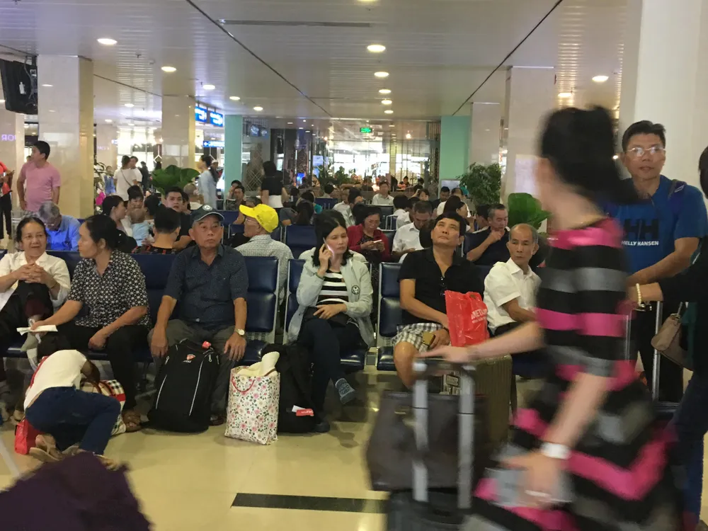 Đảm bảo đủ phương tiện giao thông không để khách chờ lâu tại bến xe. Ảnh QUỐC HÙNG