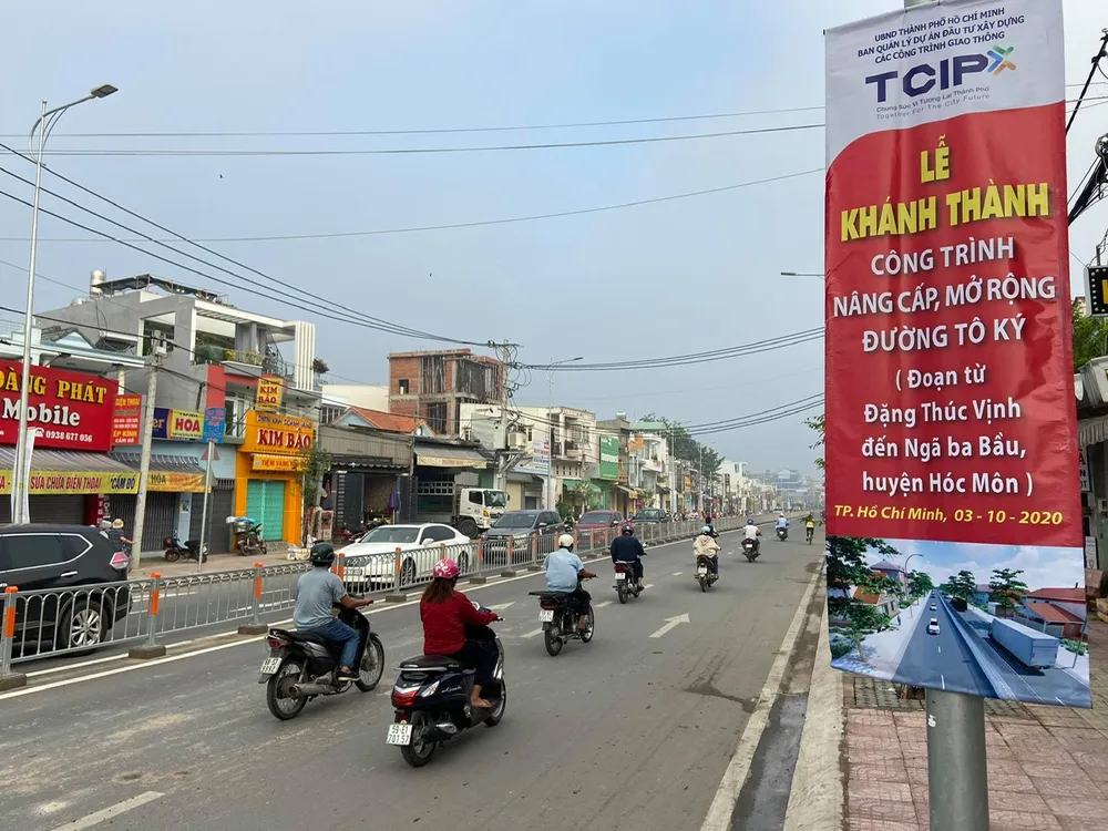 TPHCM khánh thành đường Tô Ký ảnh 1