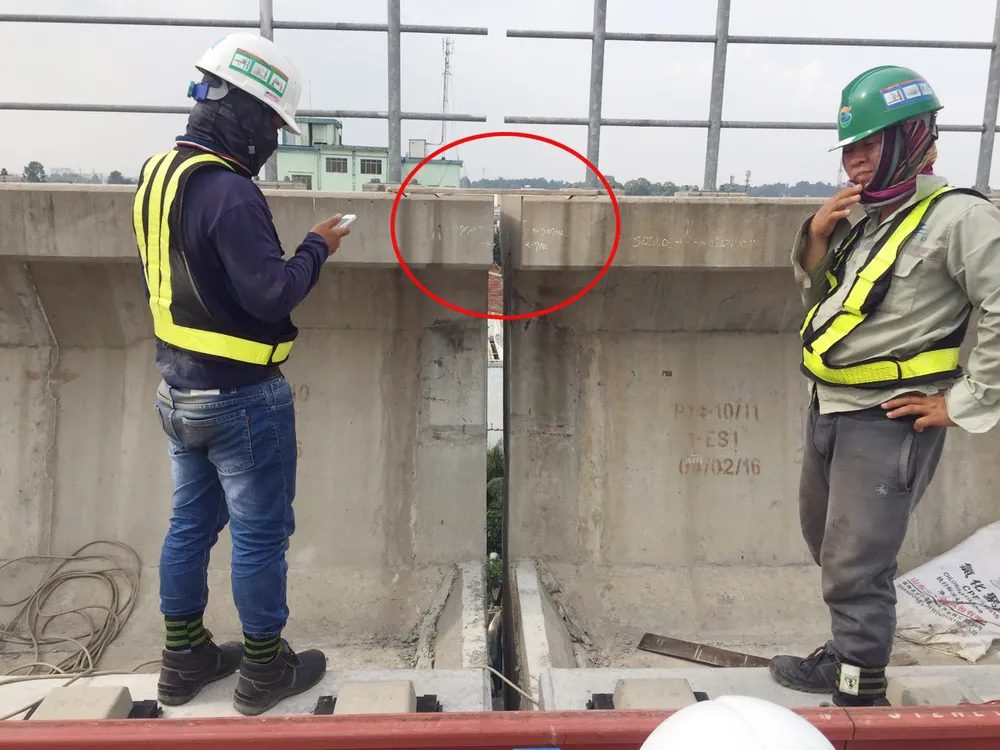 Sự cố dầm cầu tuyến metro Bến Thành - Suối Tiên đã được khắc phục ảnh 1