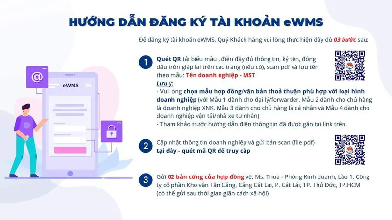 Công ty cổ phần Kho vận Tân cảng ra mắt Hệ thống quản lý kho hàng điện tử eWMS ảnh 1