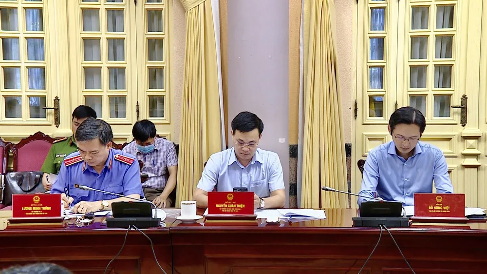 Chủ tịch nước Nguyễn Xuân Phúc làm việc với Thường trực Hội đồng Tư vấn đặc xá ảnh 4