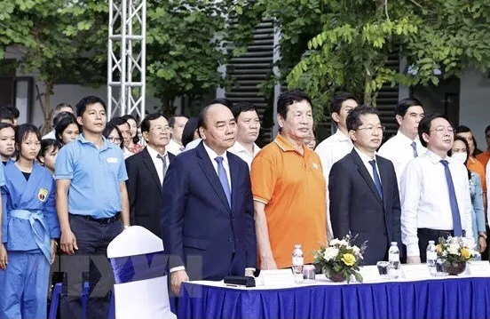 Chủ tịch nước dự ngày hội tựu trường của trẻ mồ côi do Covid-19 ảnh 1