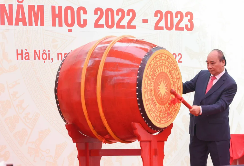 23 triệu học sinh cả nước nô nức dự khai giảng năm học 2022-2023  ​ ảnh 3