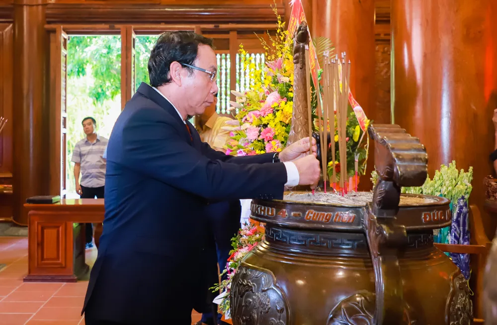 Long trọng kỷ niệm 120 năm Ngày sinh Tổng Bí thư Lê Hồng Phong ảnh 7