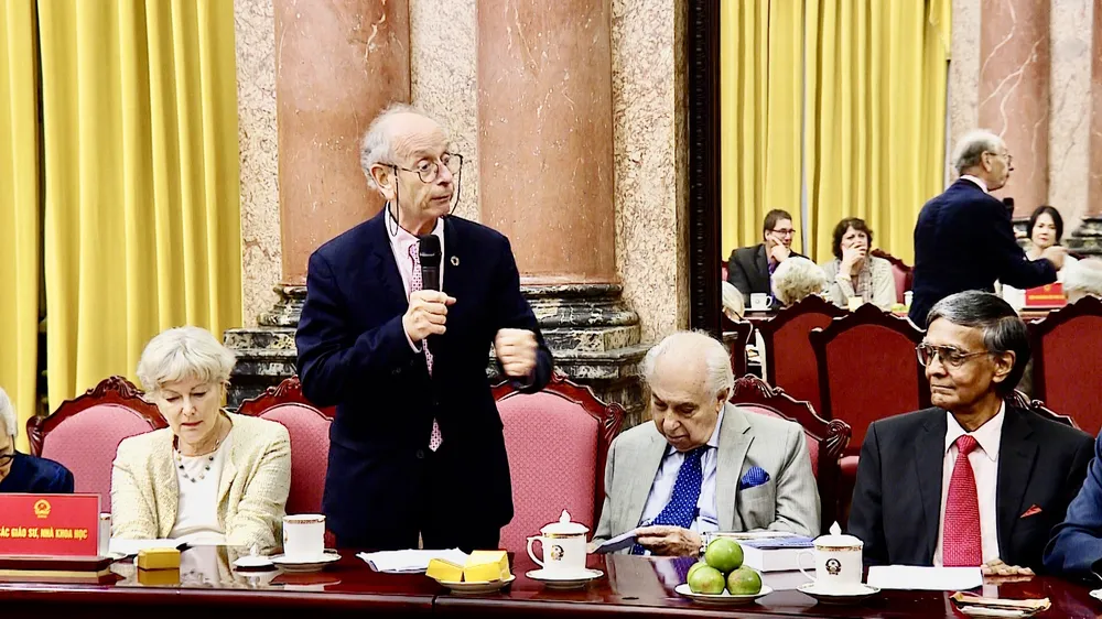 Chủ tịch nước tiếp 50 nhà khoa học quốc tế sang Việt Nam dự hội thảo ảnh 4