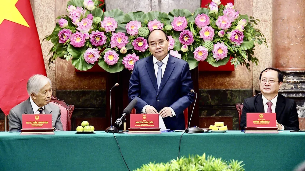 Chủ tịch nước tiếp 50 nhà khoa học quốc tế sang Việt Nam dự hội thảo ảnh 2