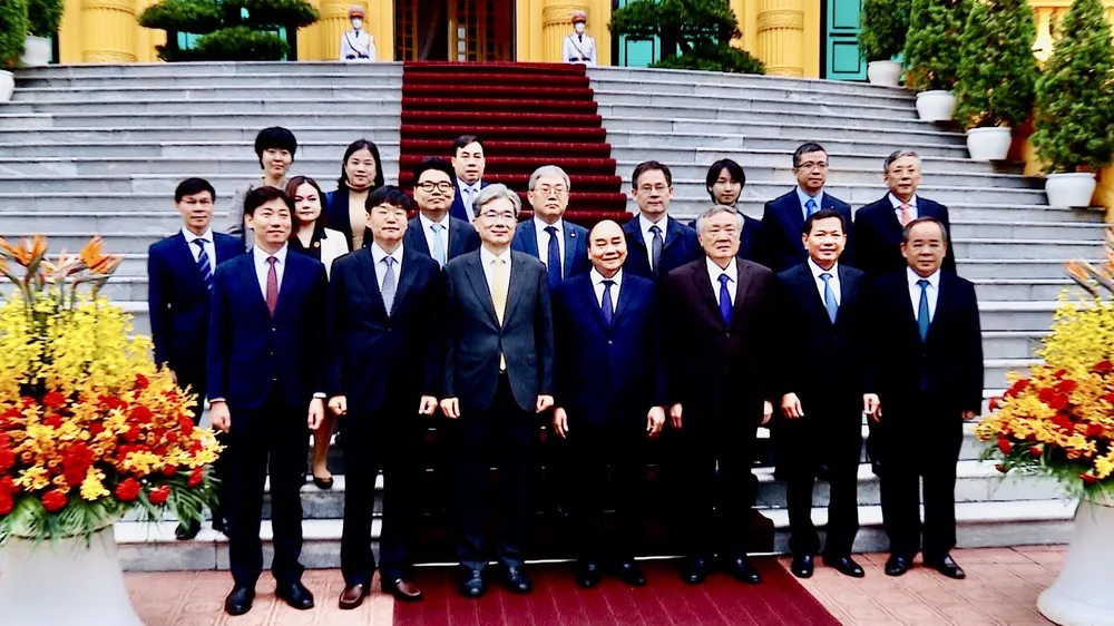 Chủ tịch nước Nguyễn Xuân Phúc tiếp Ngài Kim Sang-Hwan, Bộ trưởng Bộ Quản lý Tòa án quốc gia, Tòa án Tối cao Hàn Quốc ảnh 4