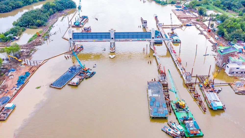 Cống Cây Khô. Ảnh: QUỐC HÙNG