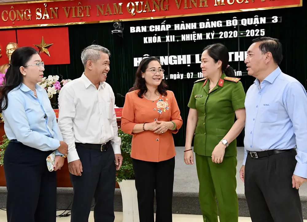 Chủ tịch HĐND TPHCM Nguyễn Thị Lệ: Quận 3 phải xây dựng cho mình một thương hiệu nổi bật ảnh 2