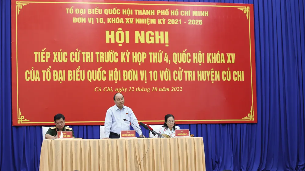 Chủ tịch nước Nguyễn Xuân Phúc: Không để quy hoạch treo kéo dài ảnh 1