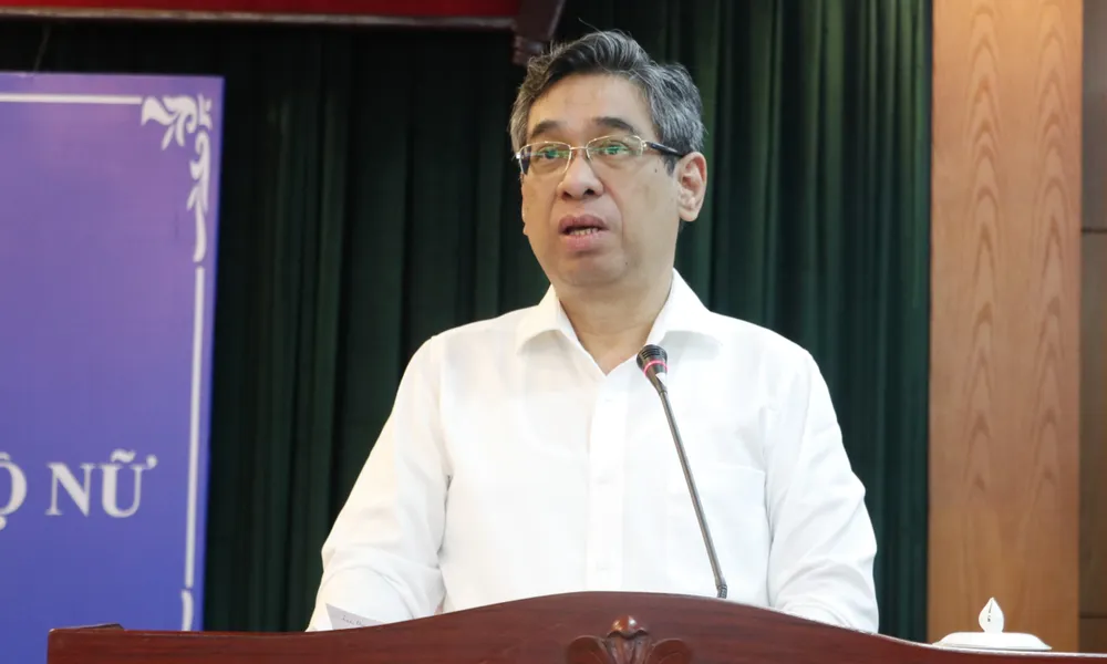 Tạo điều kiện để cán bộ nữ phát huy năng lực ảnh 3