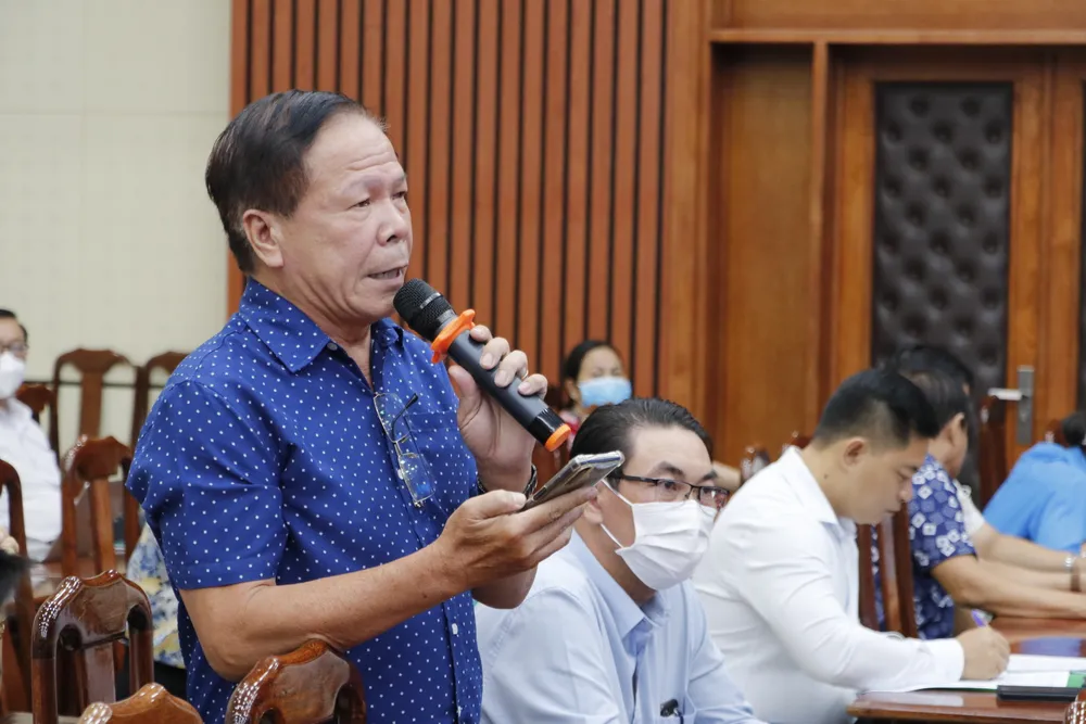 Cử tri quận 12 nêu ý kiến