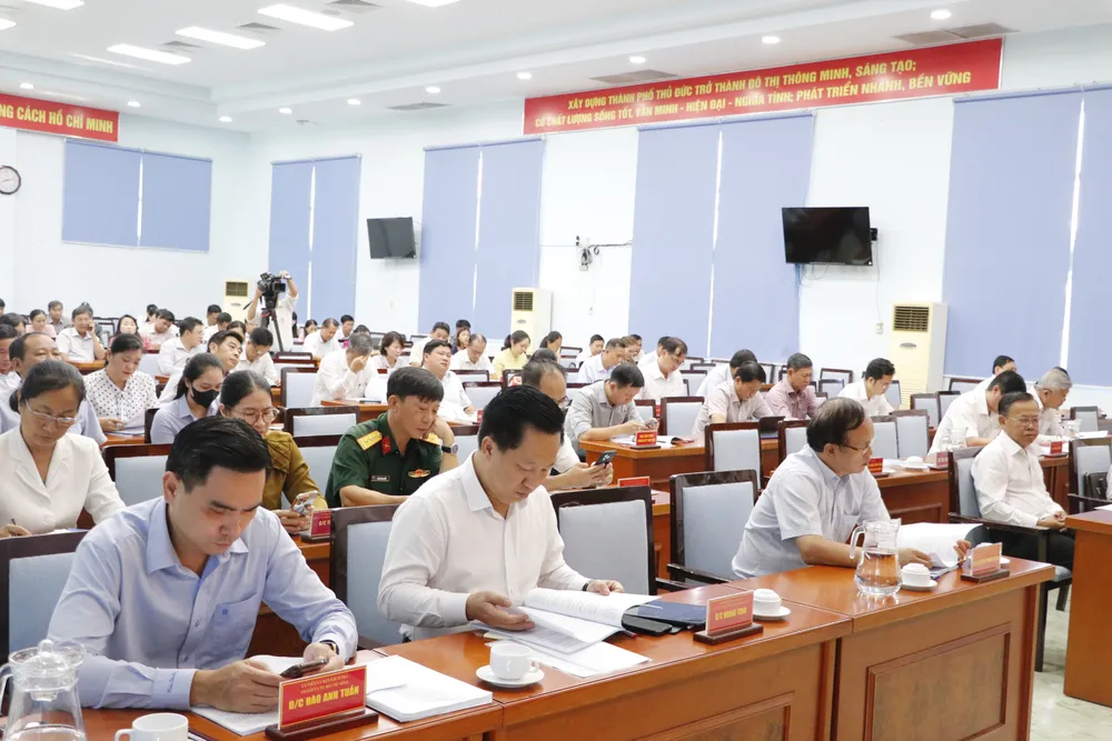 Quang cảnh hội nghị. Ảnh: NGÔ BÌNH