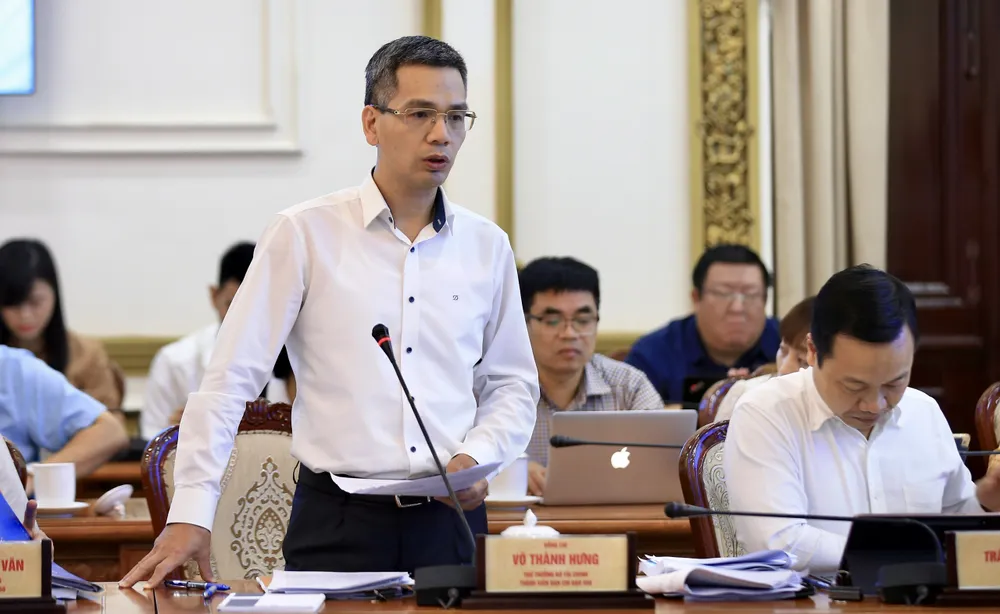 Đại biểu thảo luận tại hội nghị. Ảnh: DŨNG PHƯƠNG