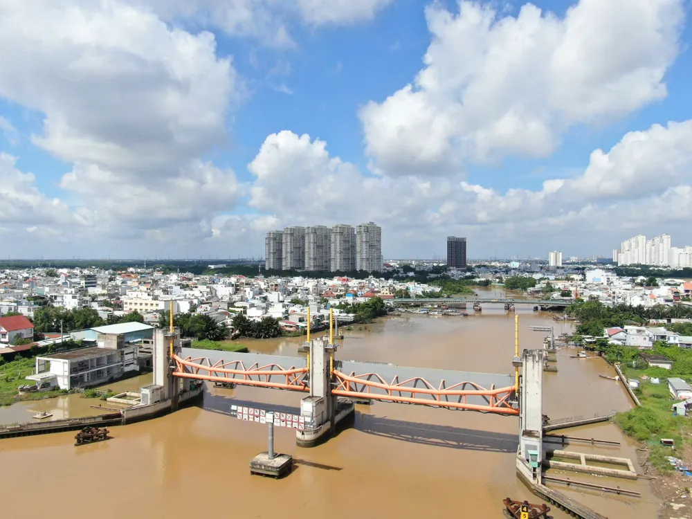 Cống ngăn triều thuộc dự án chống ngập 10.000 tỷ tại TPHCM2.jpg