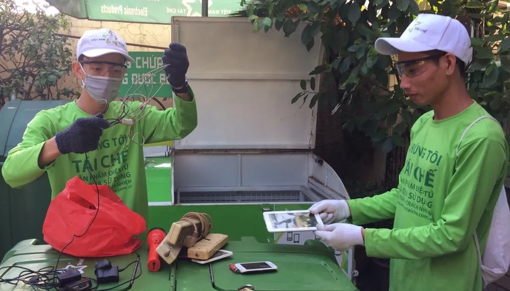 Việt Nam Tái Chế là một trong những chương trình thu gom rác điện tử 