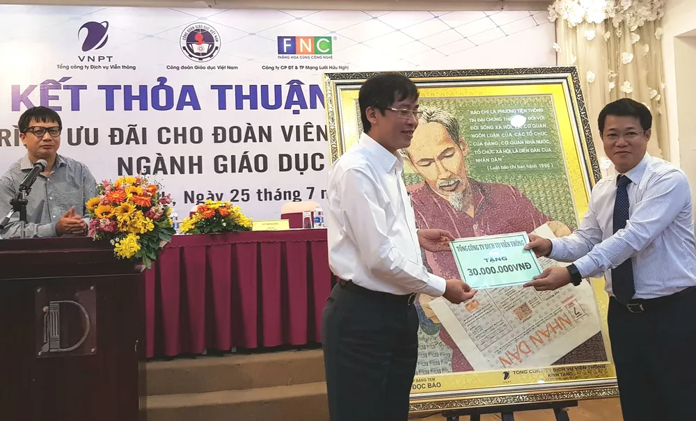 VNPT hỗ trợ tốt nhất cho ngành giáo dục ảnh 1