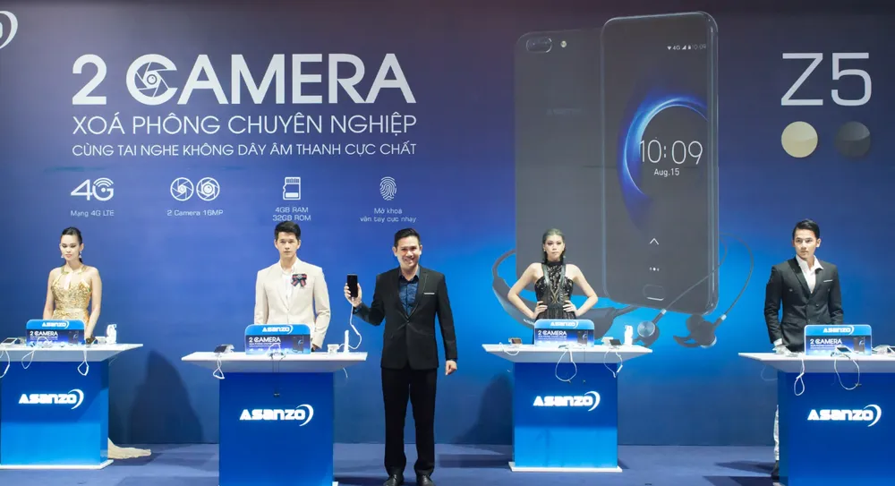 Asanzo chính thức ra mắt bộ đôi di động Z5 và S5 ảnh 2