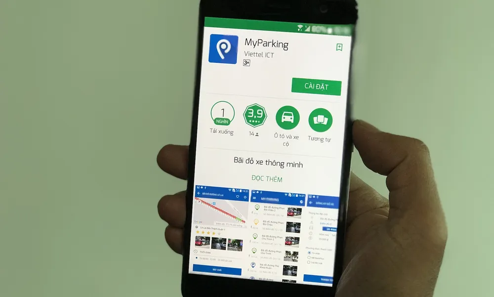 Viettel thử nghiệm My Parking