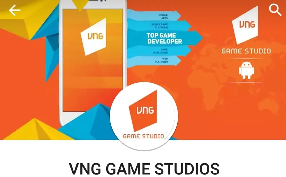  VNG Game Studio trên Play Store 