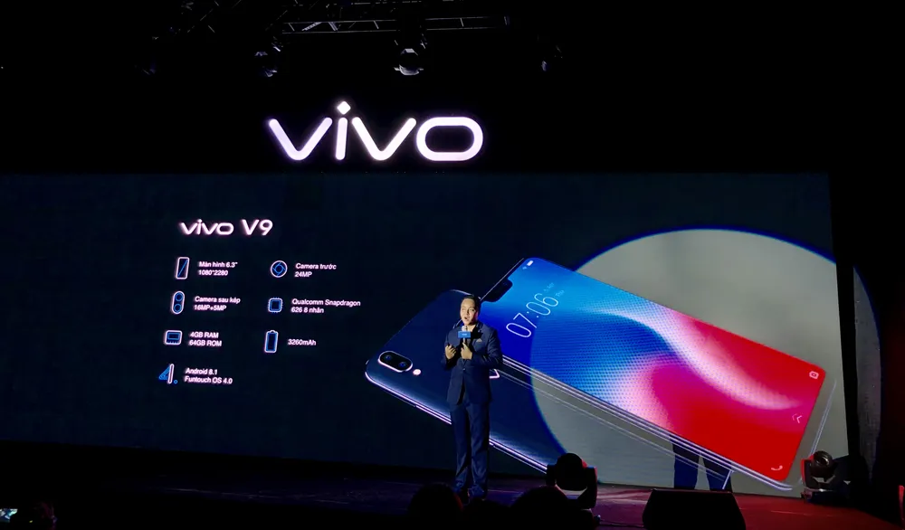Vivo V9 được bán với giá 7.990.000 đồng. ảnh 2