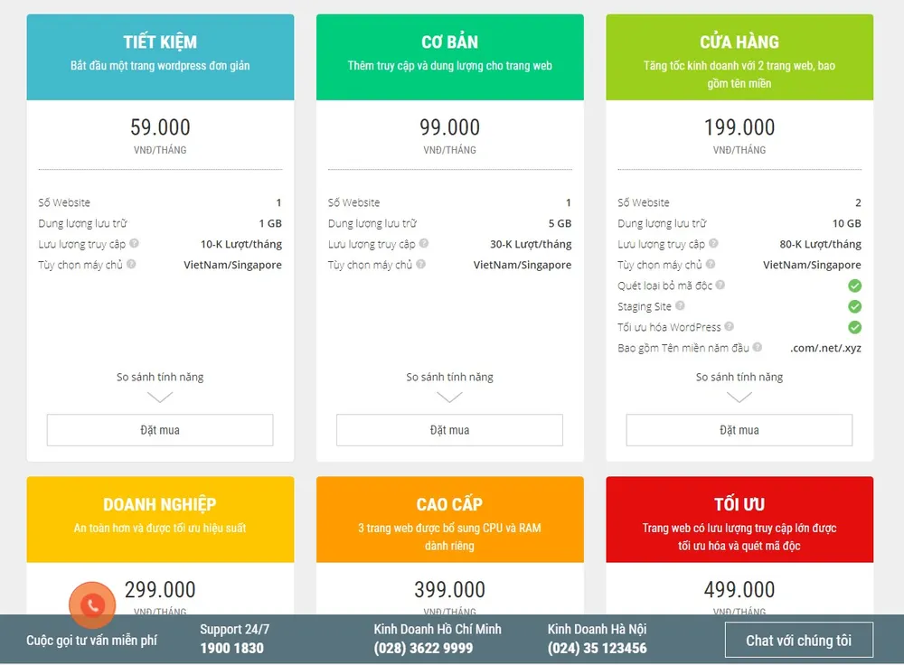 Mắt Bão cung cấp gói hosting chuyên dụng cho WordPress ảnh 1