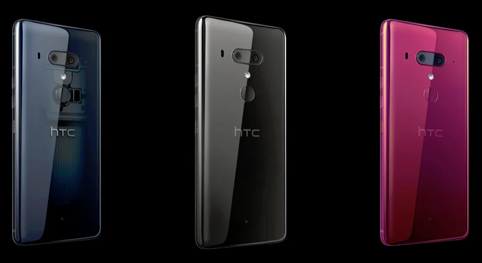 Ba màu chính của HTC U12 plus
