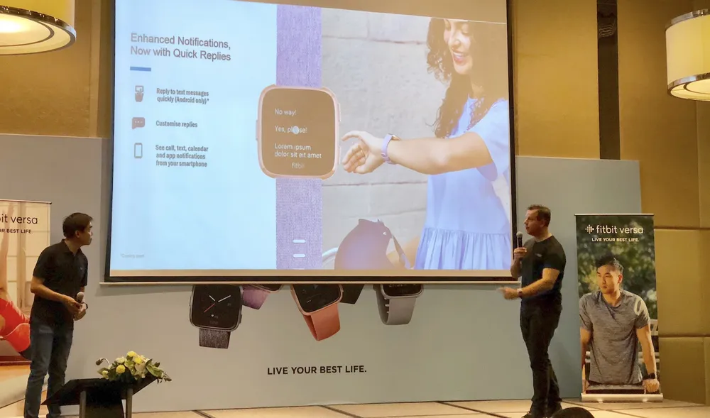 Fitbit Versa, đồng hồ thông minh có mặt kim loại nhẹ nhất ảnh 3