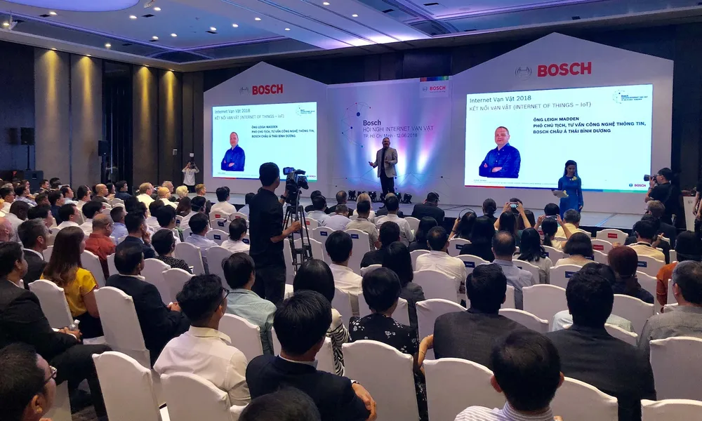 Bosch trình diễn giải pháp thông minh ảnh 1