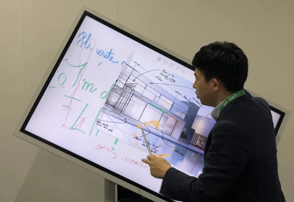 Samsung trình diễn các giải pháp màn hình trình chiếu và kiểm soát an ninh toàn diện cho doanh nghiệp ảnh 1